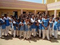 In this residential school (KGBV), 19 out of about 80 girls were enrolled by Educate Girls