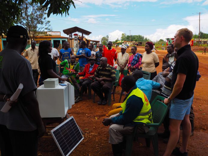 On a mission to bring a solar fridge to market